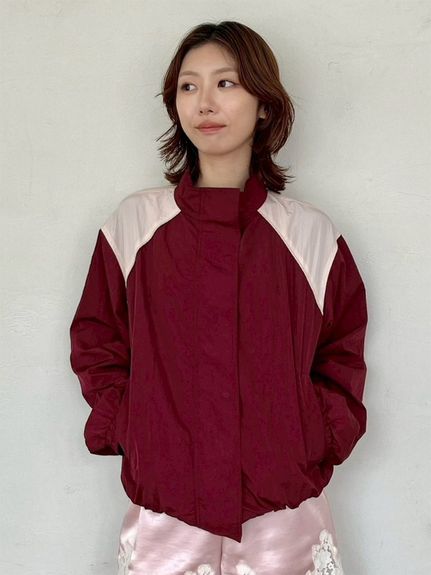 リリーブラウン　花柄レースチュールコート　 美品　フリーサイズ アウター｜LILY BROWN（リリー ブラウン）の通販サイト【公式】