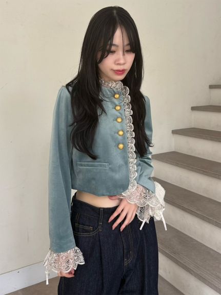 ノーカラージャケット｜LILY BROWN（リリー ブラウン）の通販サイト