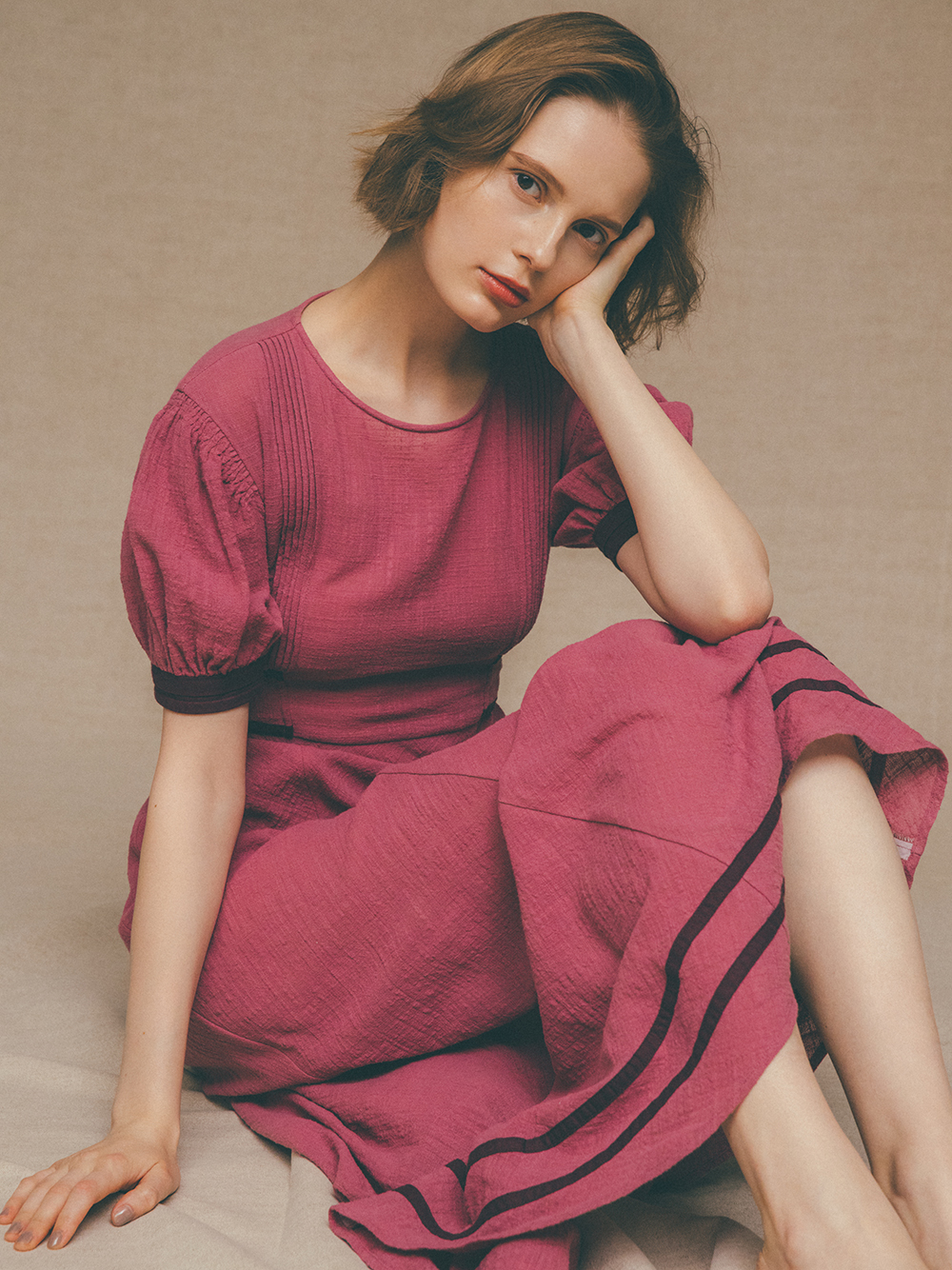 限定 綿ロングワンピース マキシ ロングワンピース ワンピース Lily Brown リリーブラウン の通販サイト 公式