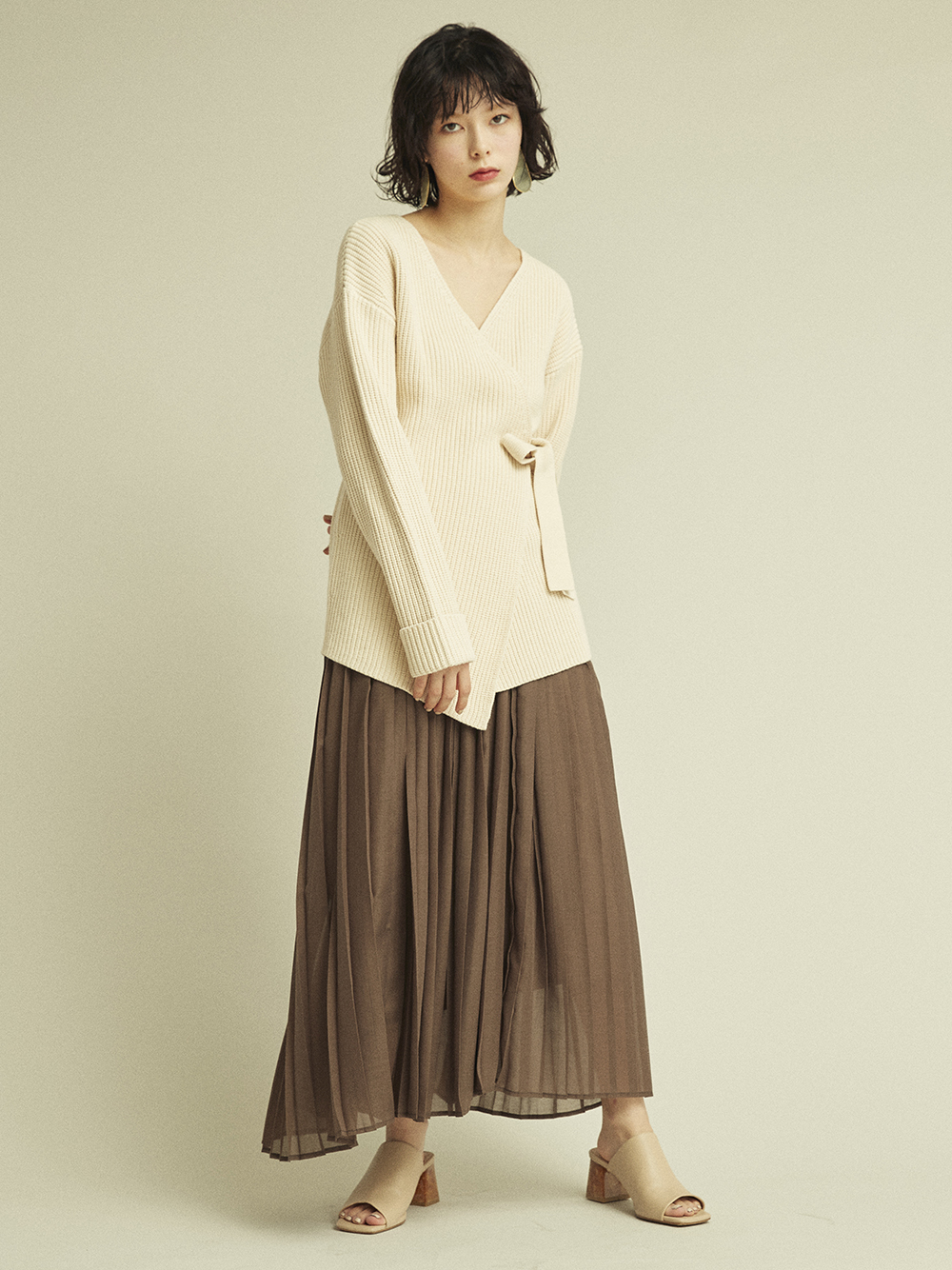 ニットセットスカート マキシ ロングワンピース ワンピース Lily Brown リリーブラウン の通販サイト 公式