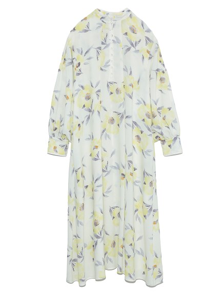 フローラルボリューミーワンピ ス マキシ ロングワンピース ワンピース Lily Brown リリーブラウン の通販サイト 公式