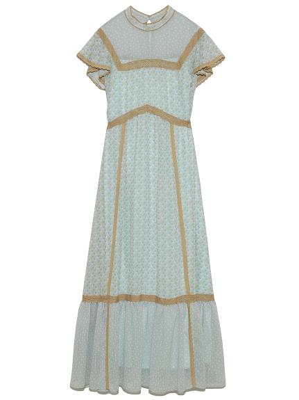 フラワー切替ワンピース マキシ ロングワンピース ワンピース Lily Brown リリーブラウン の通販サイト 公式