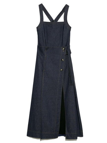 異素材ドッキングワンピース マキシ ロングワンピース ワンピース Lily Brown リリーブラウン の通販サイト 公式