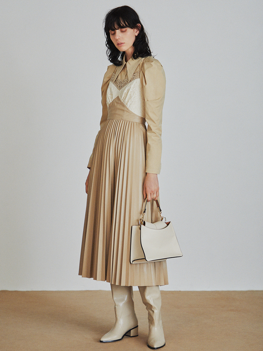 人気no 1 A リリーブラウンlilybrownレース切り替えロングワンピbk ワンピース Oyostate Gov Ng