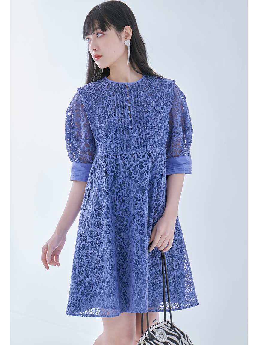 レースミニワンピース ミニワンピース ワンピース Lily Brown リリーブラウン の通販サイト 公式