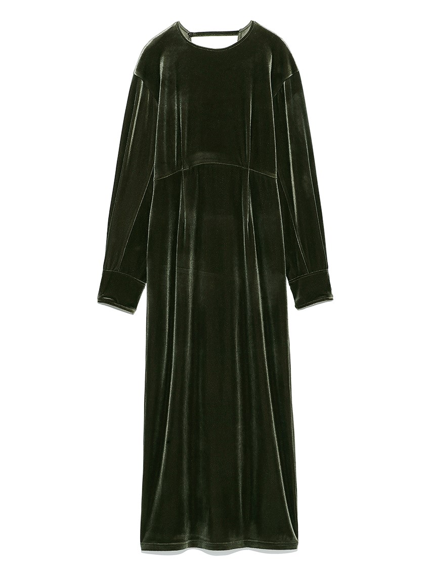 バックシャンベロアタイトワンピース マキシ ロングワンピース ワンピース Lily Brown リリーブラウン の通販サイト 公式