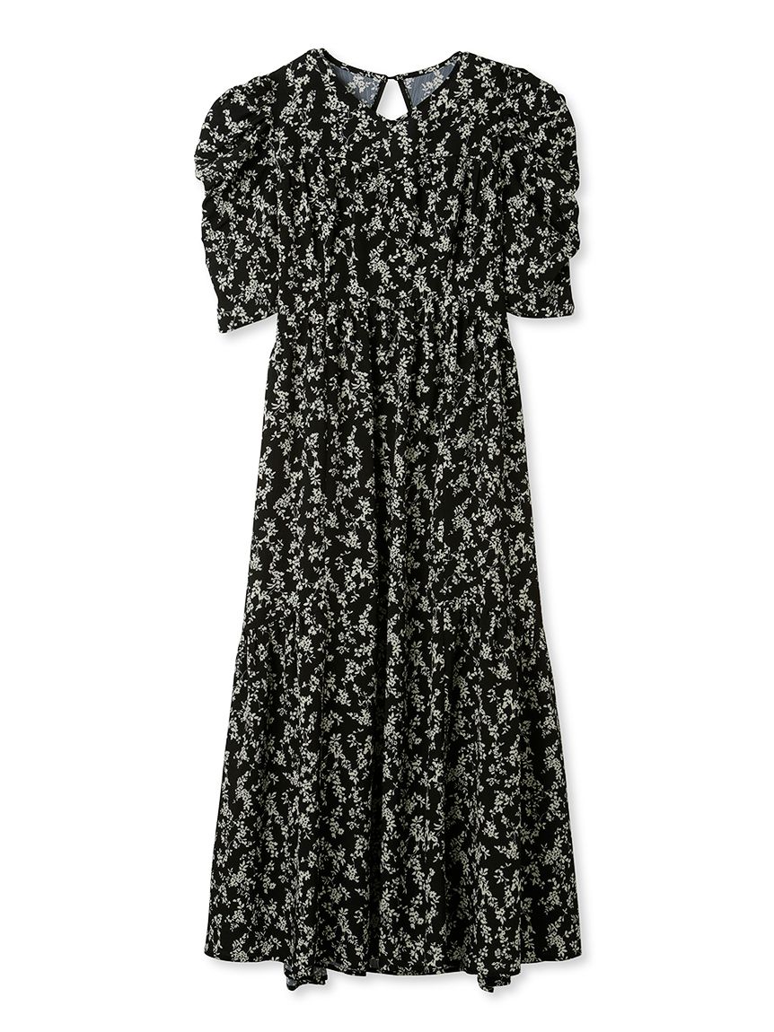 ビンテージ リアル フラワー 70s USA フラワー ドレス ワンピースLLYIVINTAGE