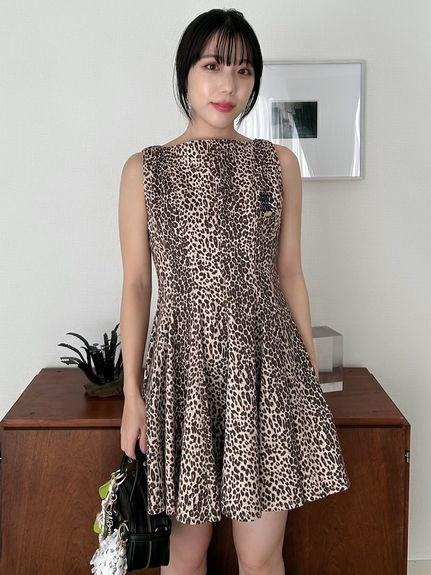 LILY BROWN × ANNA SUI】フレアミニワンピース(ミニワンピース