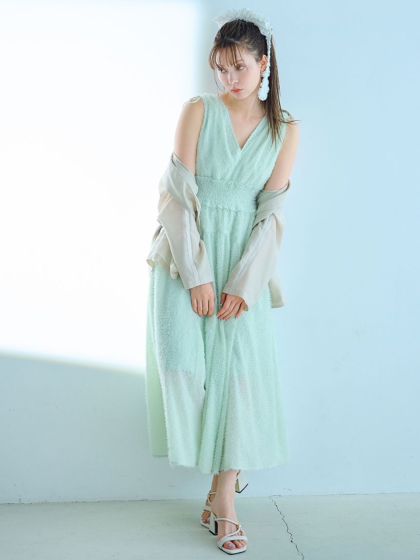 楽天市場】【SALE／40%OFF】シャーリングフリルミニワンピース