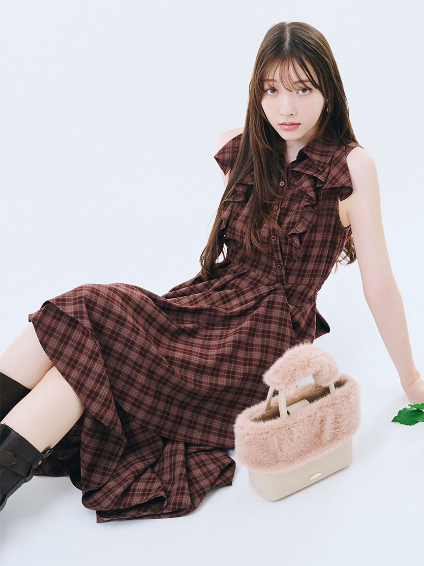 【未使用・美品】Lily Brown★変わり織 コクーンシルエット コ－ト LILY BROWN】モデル・小室安未が魅せる、2023年春の最新