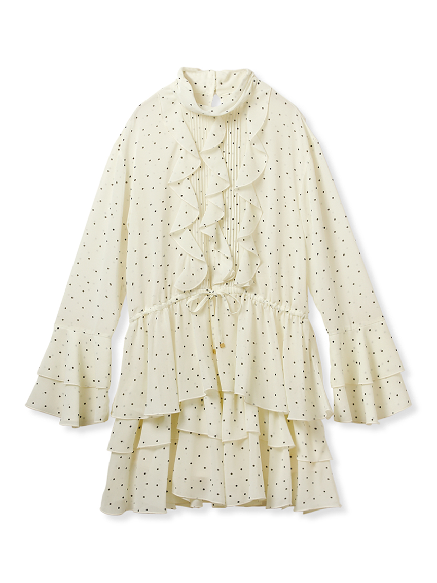 店舗限定】シフォンフリルセットアップ(セットアップアイテム)｜LILY