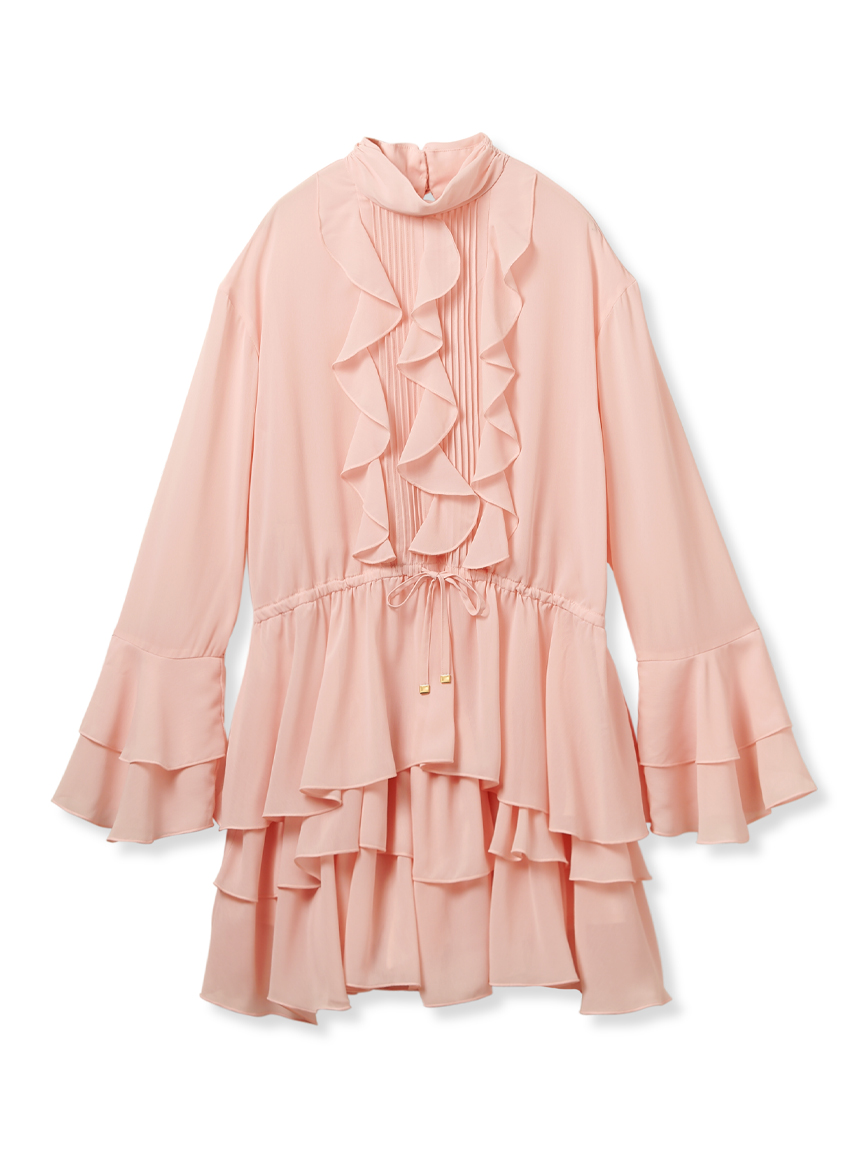 店舗限定】シフォンフリルセットアップ(セットアップアイテム)｜LILY