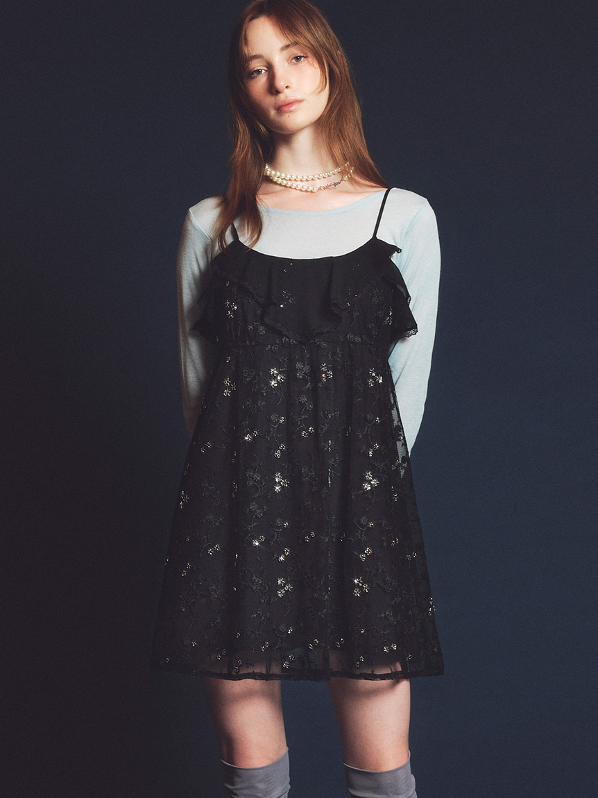 ALLISONBROWN アリソンブラウン ミニドレス ミニワンピース ミニワンピース | ALLISON BROWN（アリソンブラウン