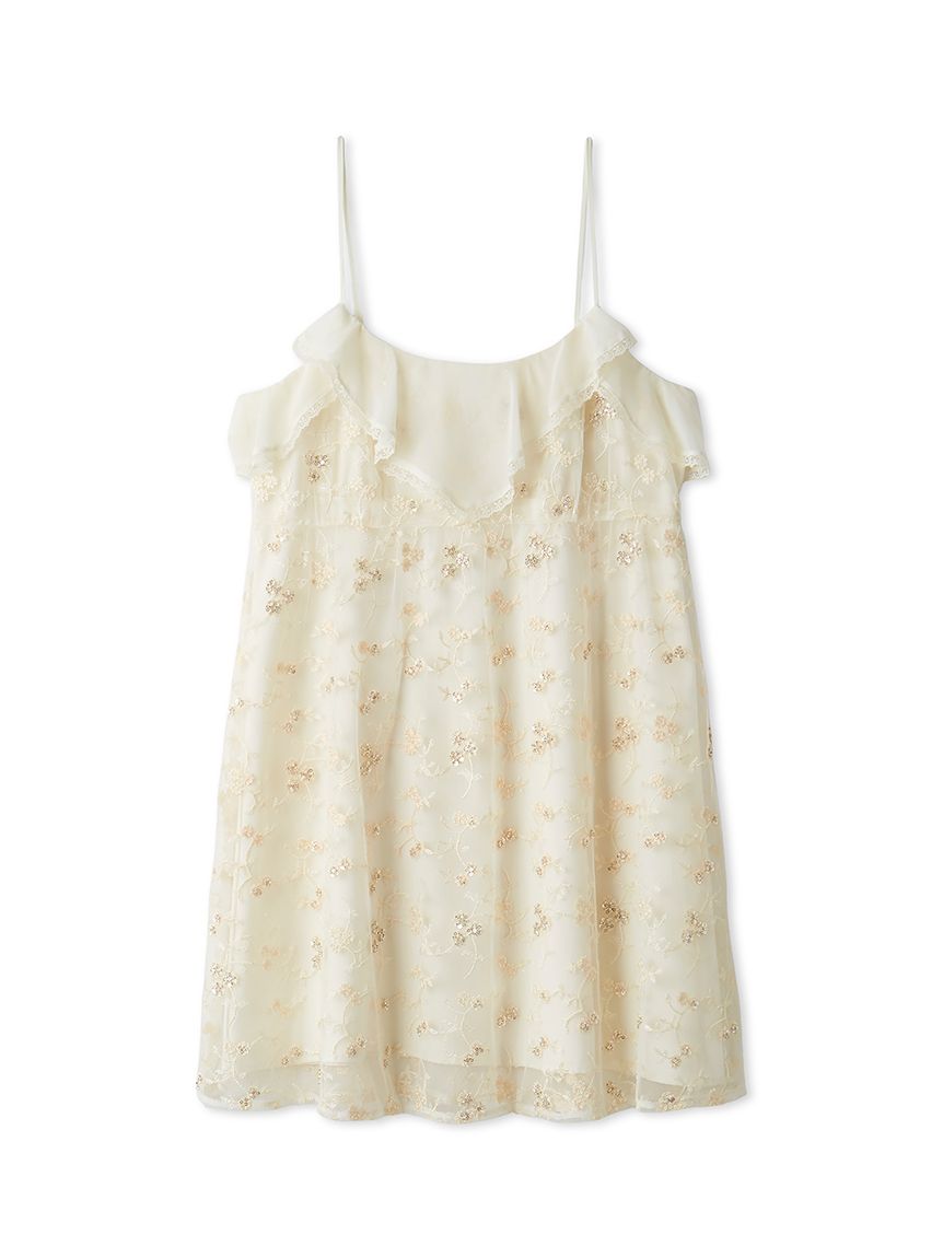 LILY BROWN L.B CANDY STOCK ミニワンピース LILY BROWN ワンピース 「L.B CANDY STOCK」チュールドッキング