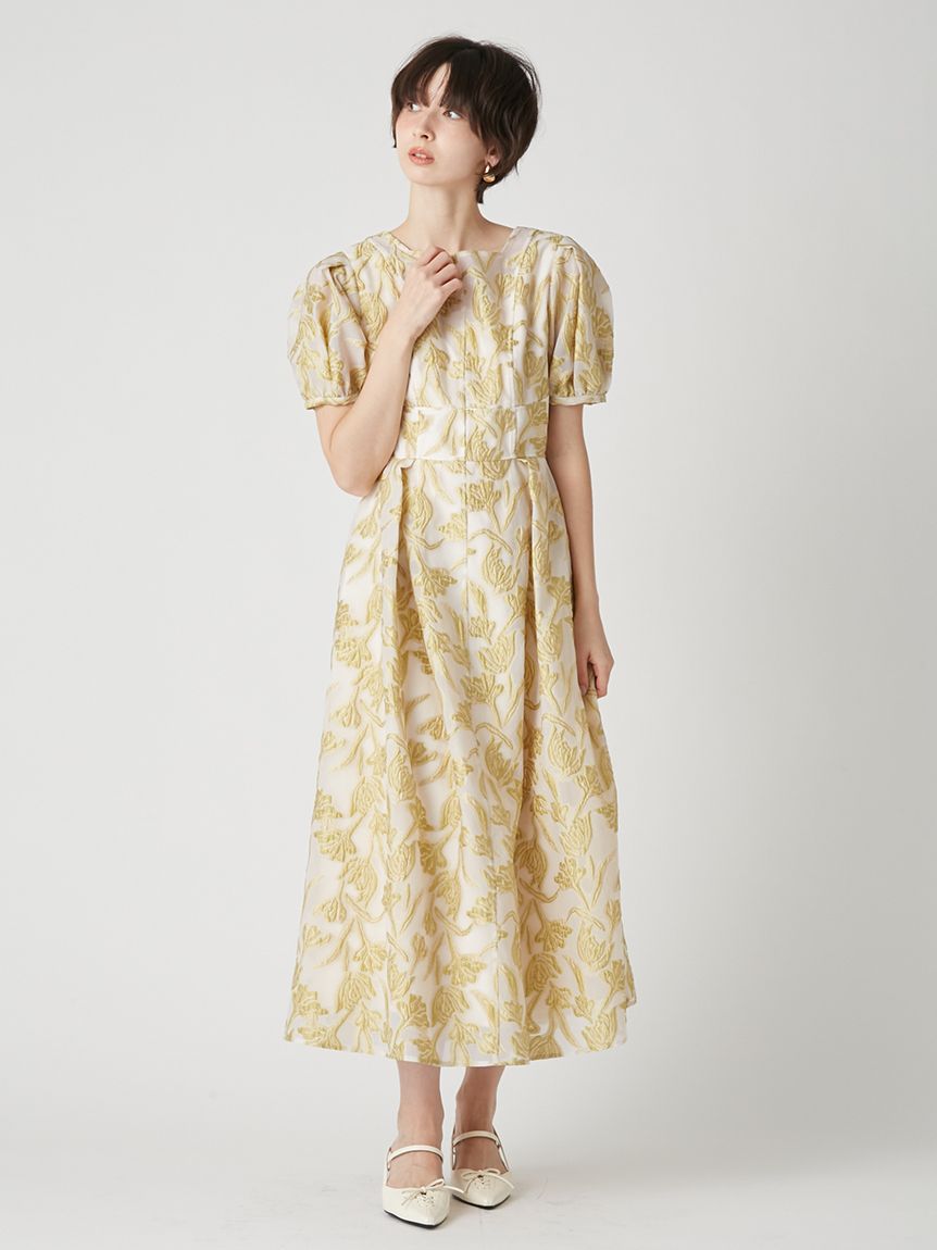 セミシアージャガードドレス(ドレス)｜ワンピース｜LILY BROWN（リリー