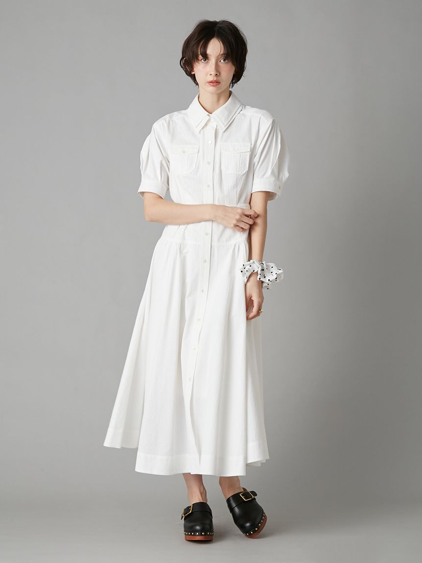 新品リリーブラウン 今季ワンピース フリルガウンピース(マキシ・ロングワンピース)｜ワンピース｜LILY