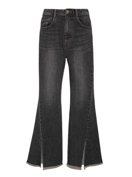 フレアデニムパンツ