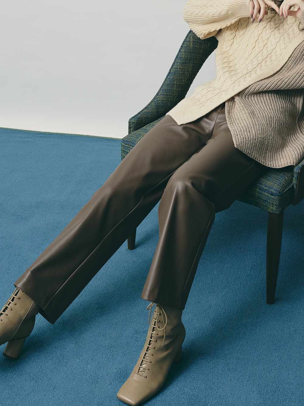 ストレートロングパンツ