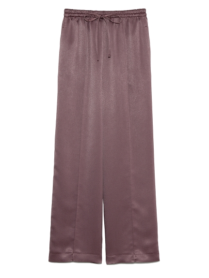 サテンリラックスパンツ