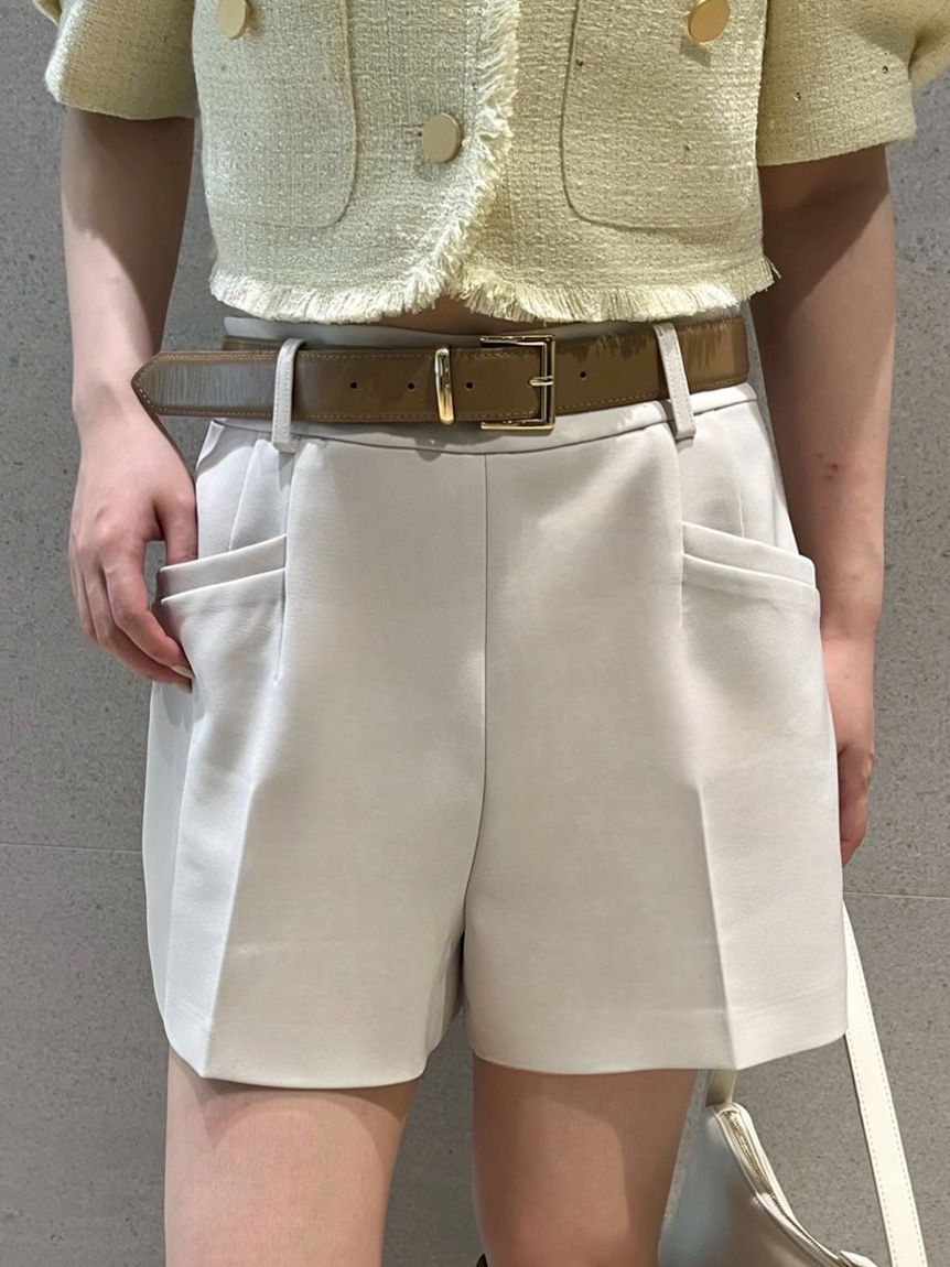 ベルト付きショートパンツ(ショートパンツ)｜パンツ｜LILY BROWN