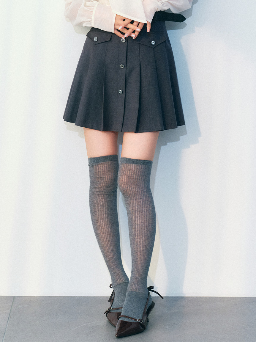 ベルト付きプリーツスカショーパン(Hearts2Hearts着用)(スカートパンツ