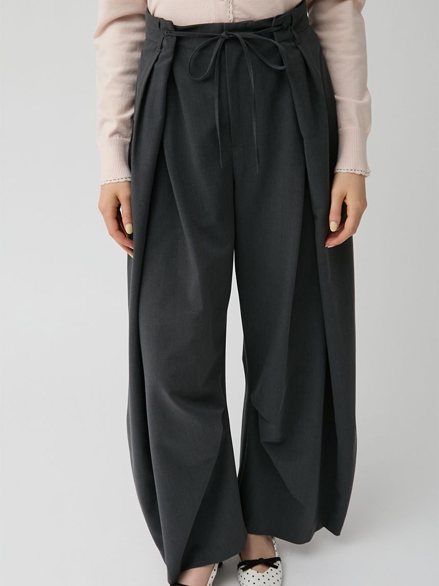 インバーテッドタックスラックス(ロングパンツ)｜PANTS｜LILY BROWN