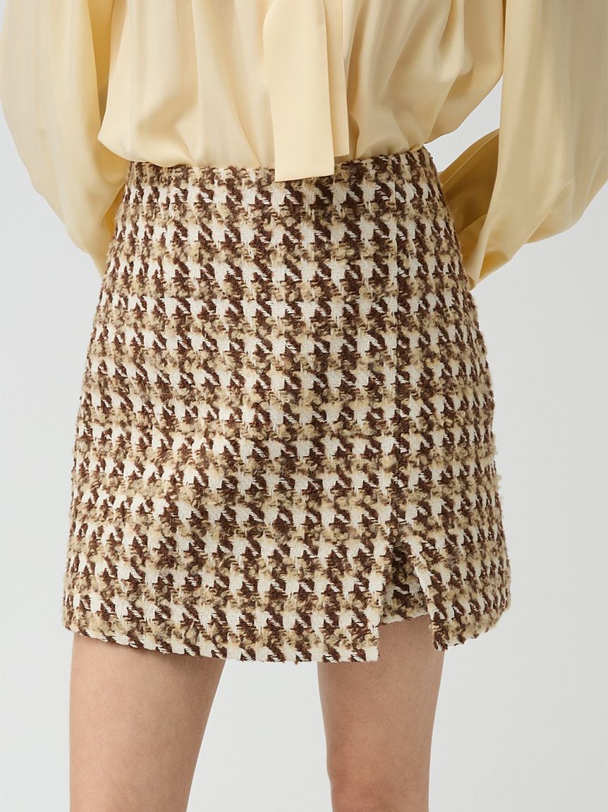 ロービングチェックスカショーパン(ミニスカート)｜SKIRT｜LILY BROWN
