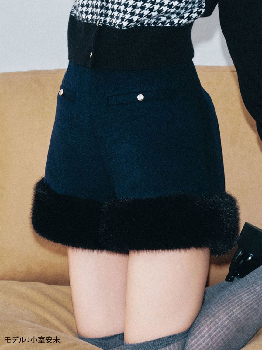 【最終値下げ】LILY BROWN エコファーショートパンツ エコファーショートパンツ(ショート・ハーフパンツ)｜PANTS｜LILY