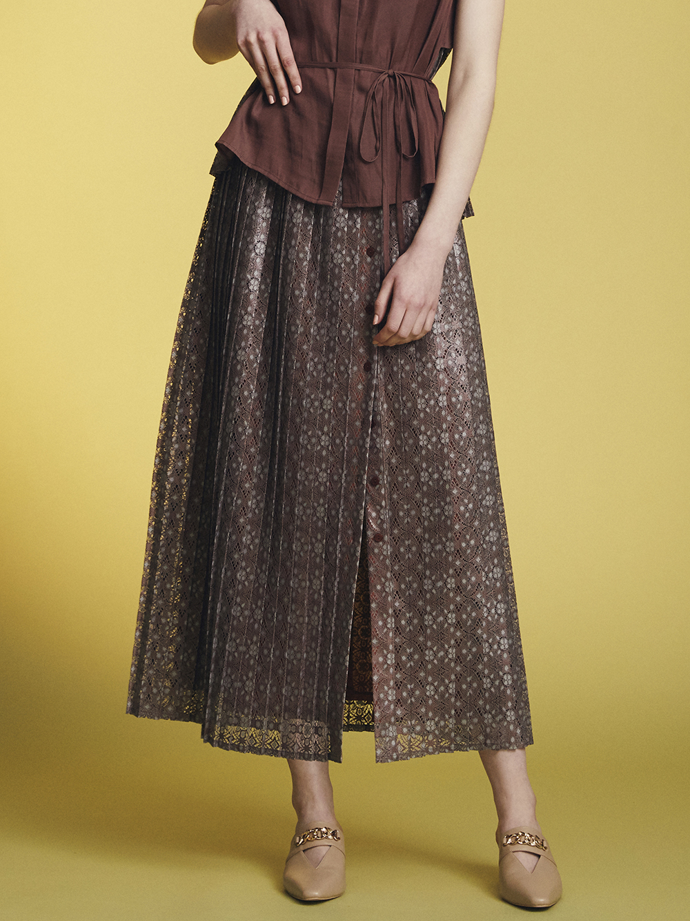 レースドッキングスカート