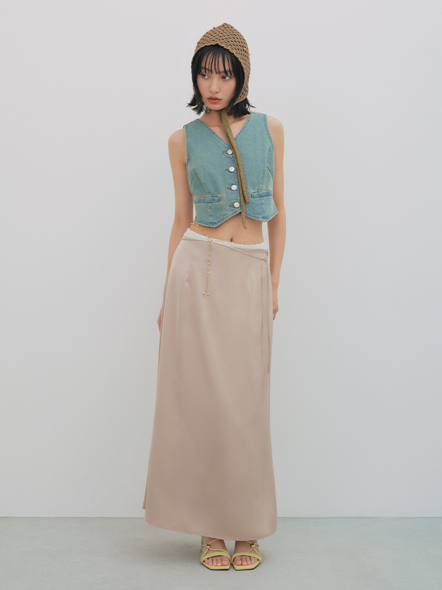 【関税込み】Rabanne ブラウン ルーシュ ミニスカート ミニスカート - ライトブラウン | ZARA Japan / 日本