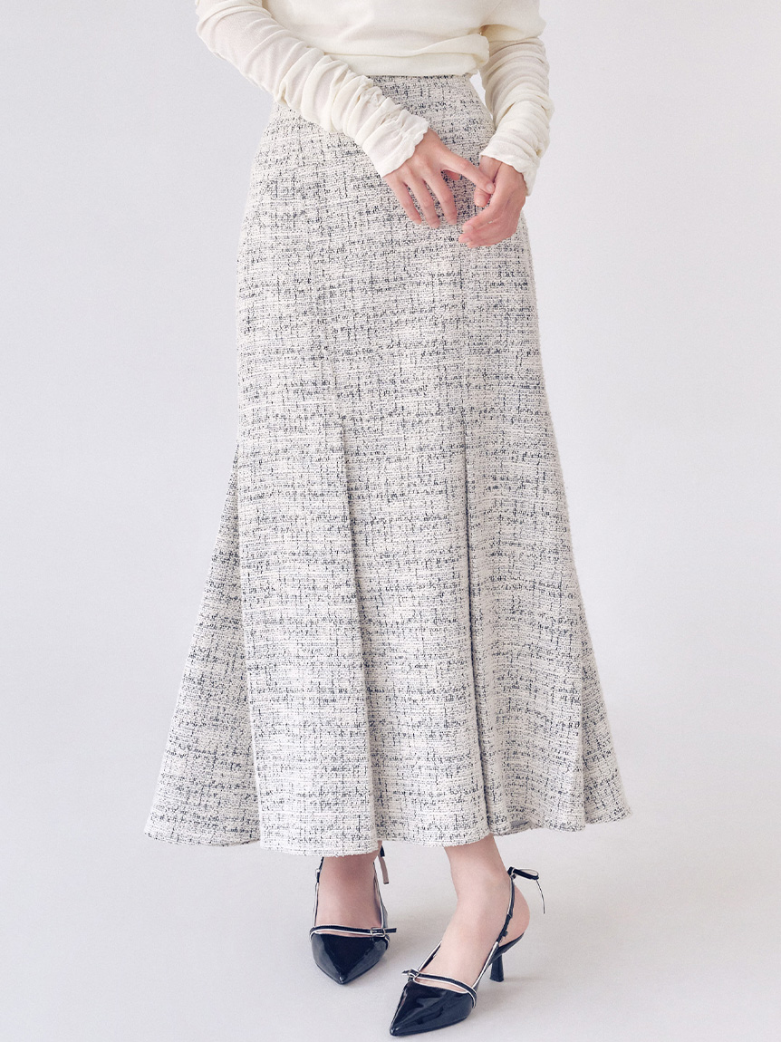 リリーブラウン　マーメイドスカート リリーブラウン LILY BROWN マーメイドスカート （BLK