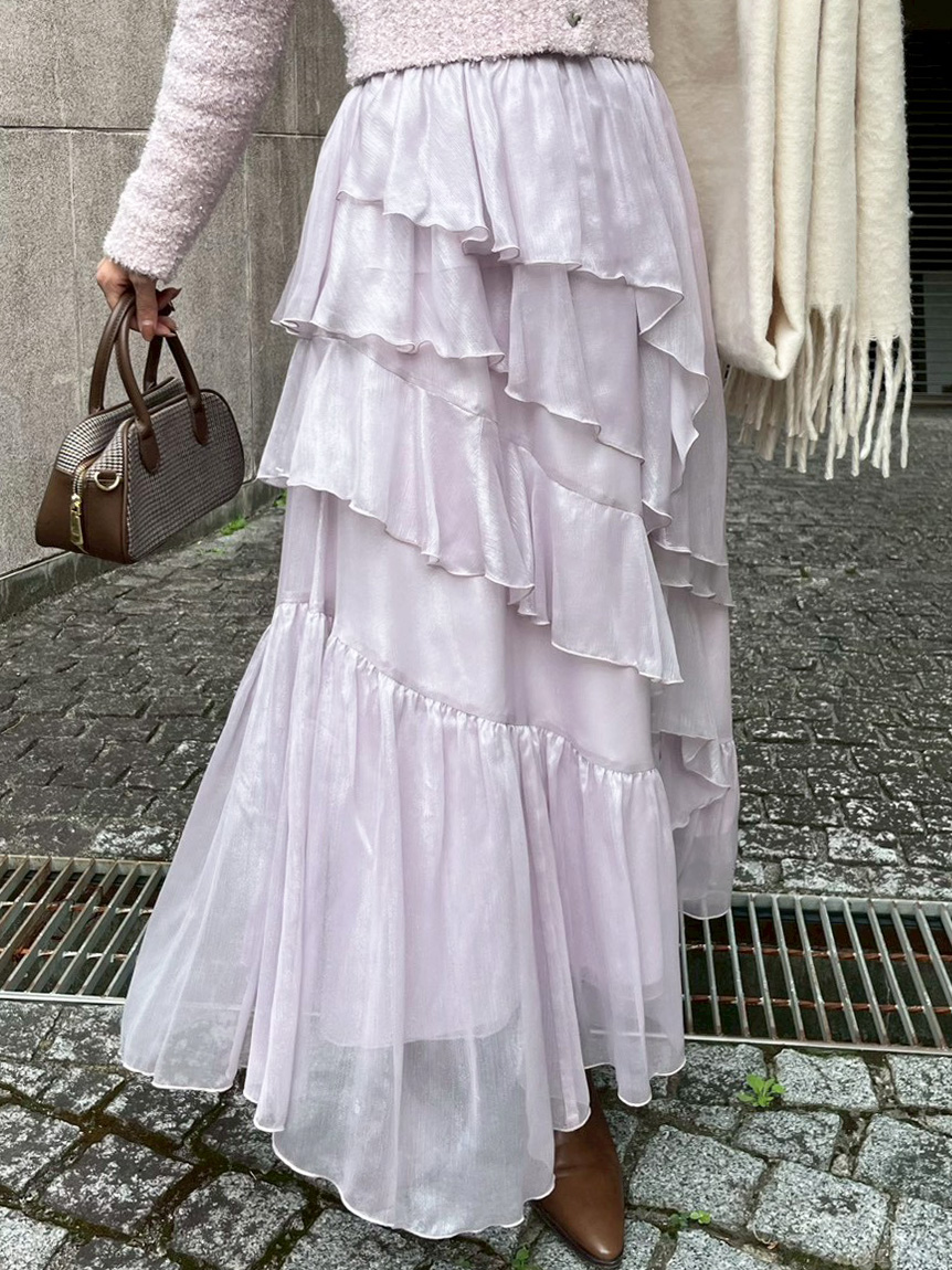 LILY BROWN セットアップワンピース　ブラウス　ロングスカート スカート｜LILY BROWN（リリーブラウン）の通販サイト【公式】