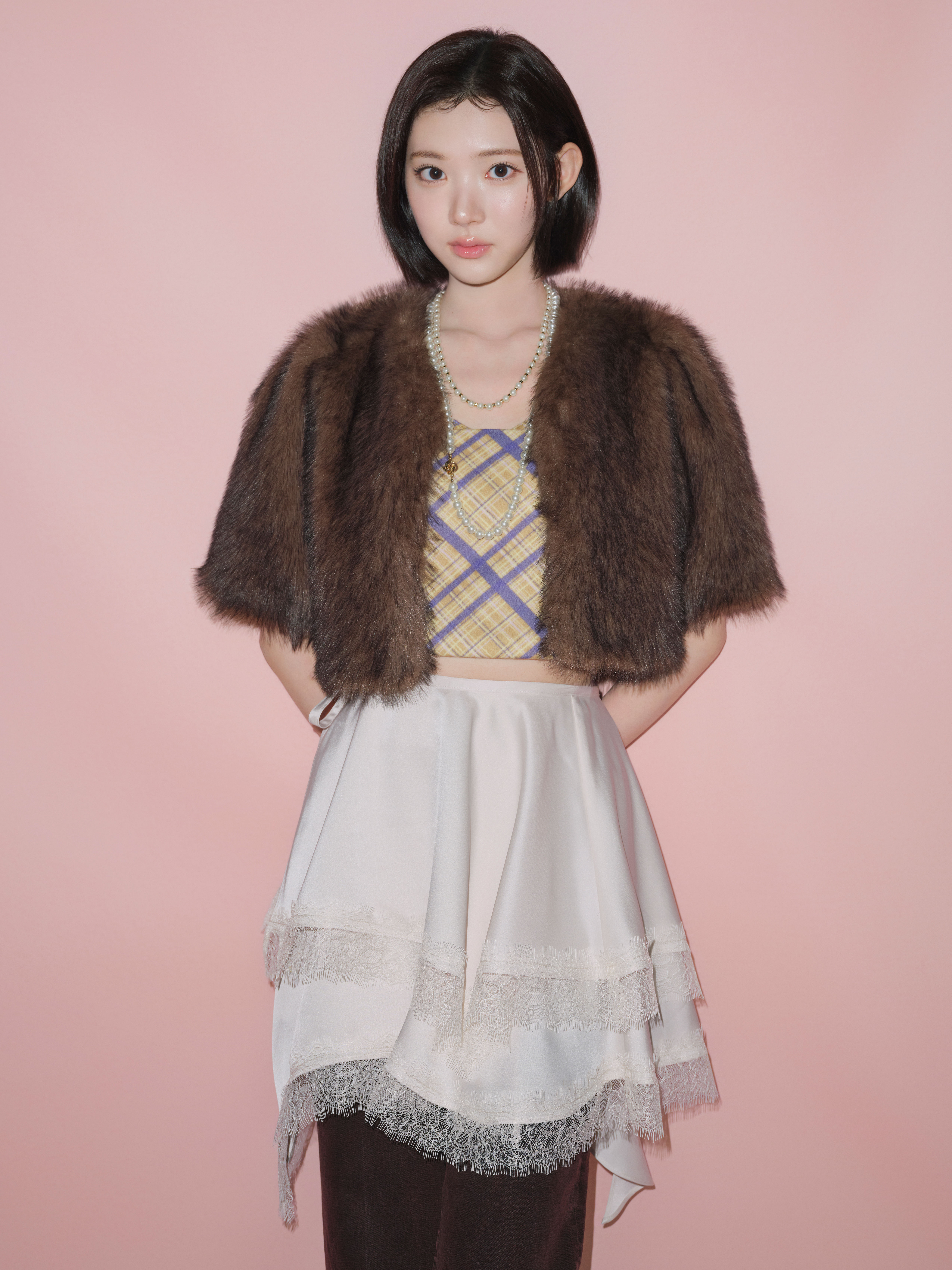 ヴィンテージサテンミニスカート(Hearts2Hearts着用)(ミニスカート