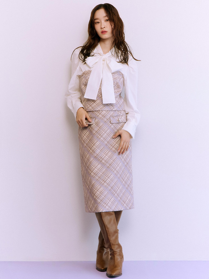 美品♡ LilyBrown リリーブラウン バックオープン ドレス ワンピース LILY BROWN リリーブラウン Lily Brown バックオープンロング