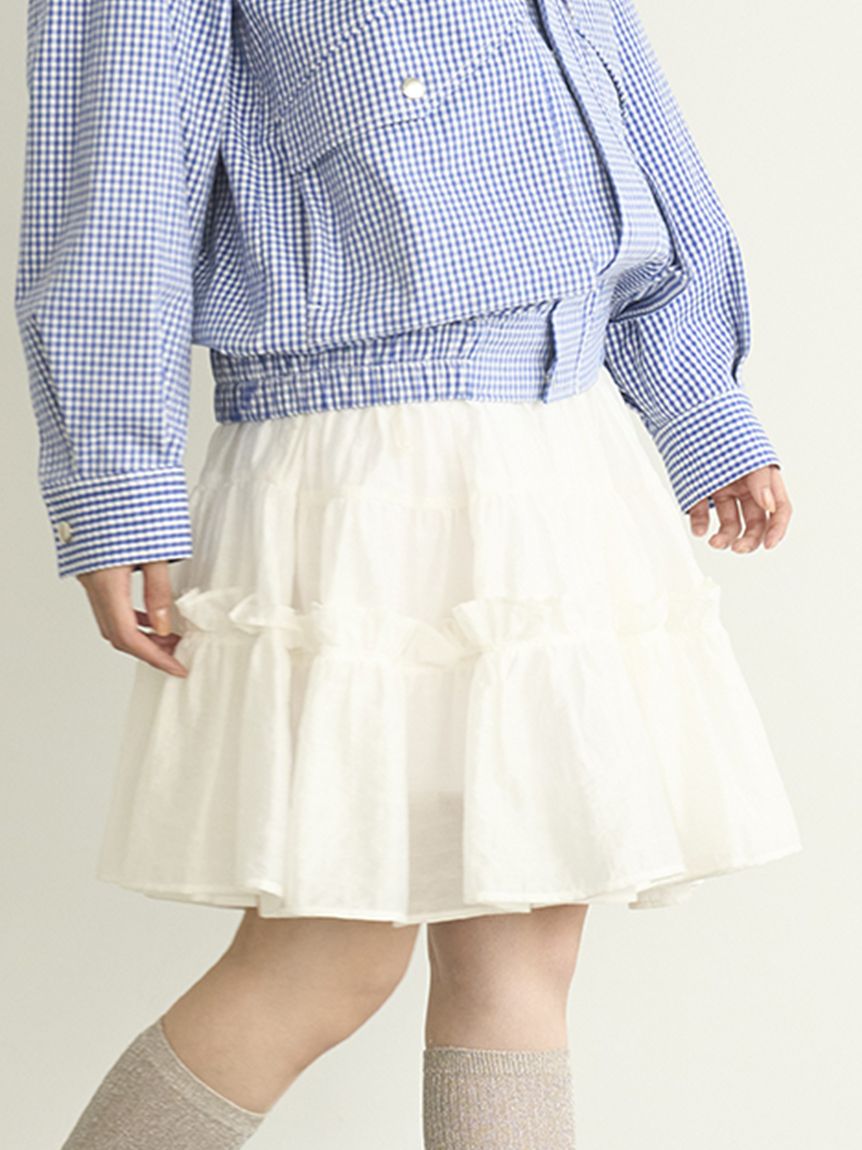 2wayティアードスカート(膝丈スカート)｜スカート｜LILY BROWN（リリー