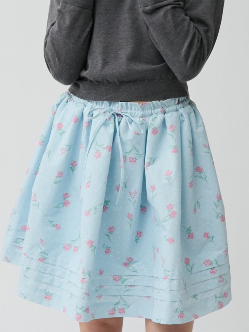 ボリュームミディスカート(膝丈スカート)｜SKIRT｜LILY BROWN（リリー