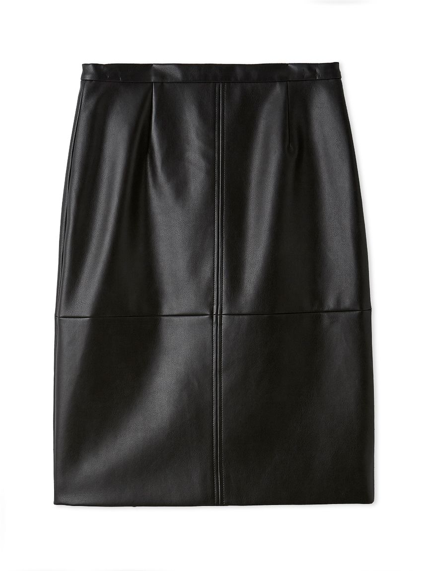 【トライバル系一点もの】Inarioレザースカート レザーミディスカート(膝丈スカート)｜SKIRT｜LILY BROWN（リリー