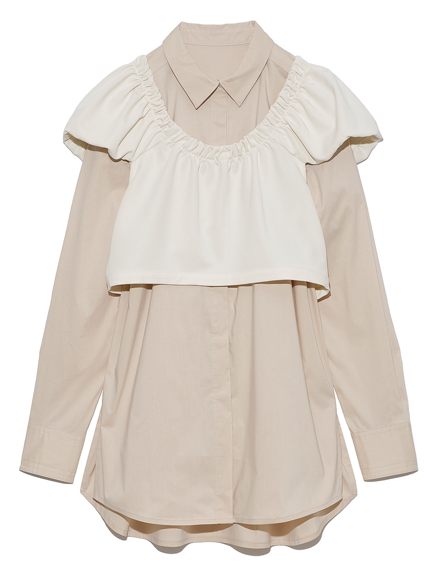 ビスチェ付きシャツ Tシャツ シャツ トップス Lily Brown リリーブラウン の通販サイト 公式