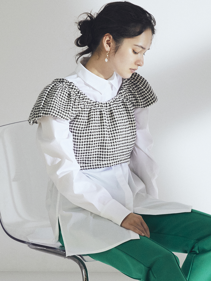 ビスチェ付きシャツ Tシャツ シャツ トップス Lily Brown リリーブラウン の通販サイト 公式