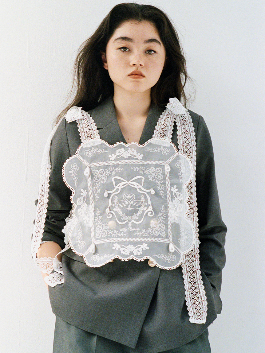 L.B CANDY STOCK]ビジューエプロン(雑貨)｜ファッション雑貨｜LILY