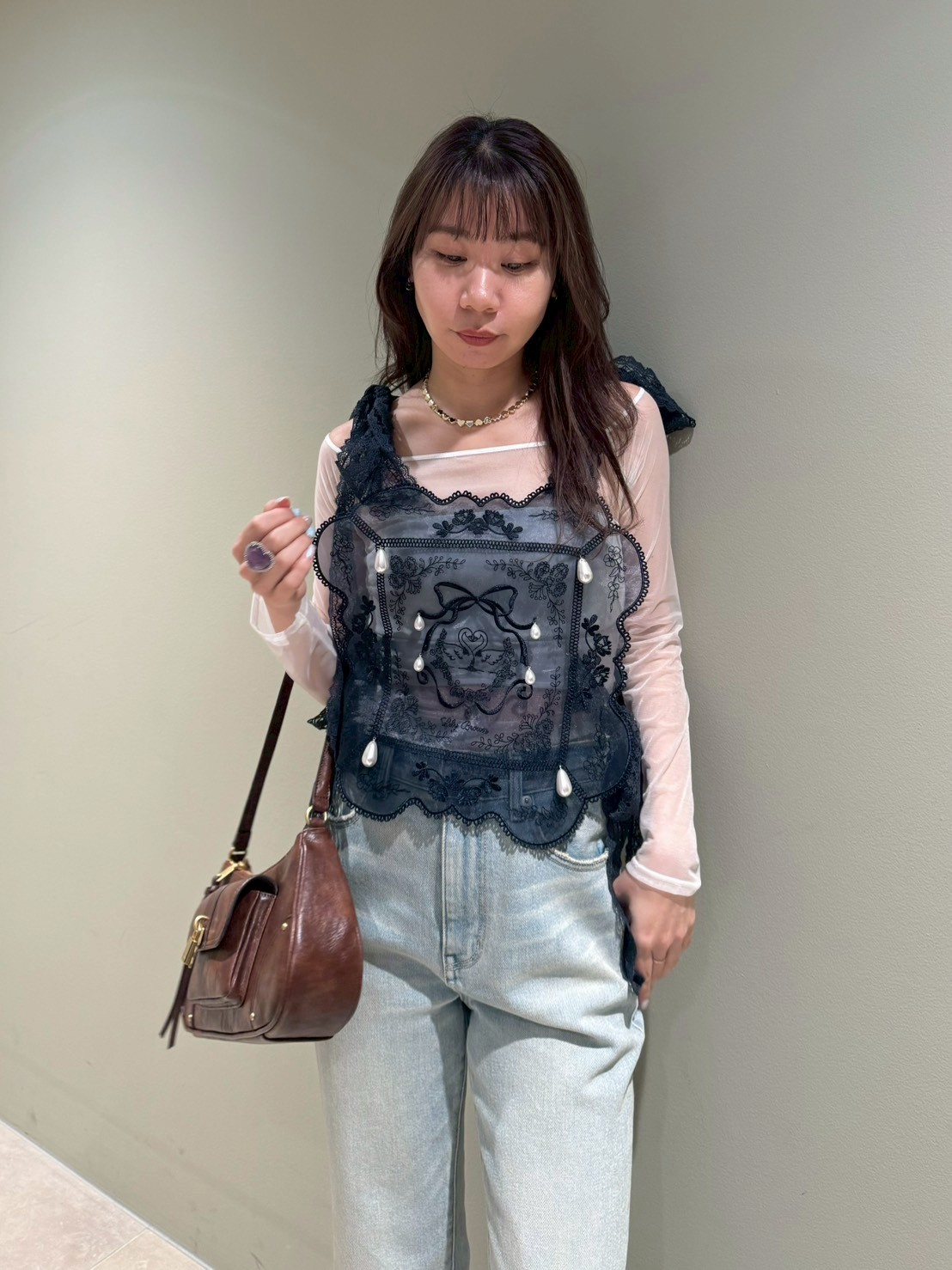 L.B CANDY STOCK]ビジューエプロン(雑貨)｜ファッション雑貨｜LILY