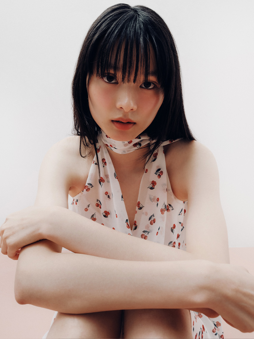 フルーツシフォンホルタートップス(セットアップアイテム)｜LILY BROWN