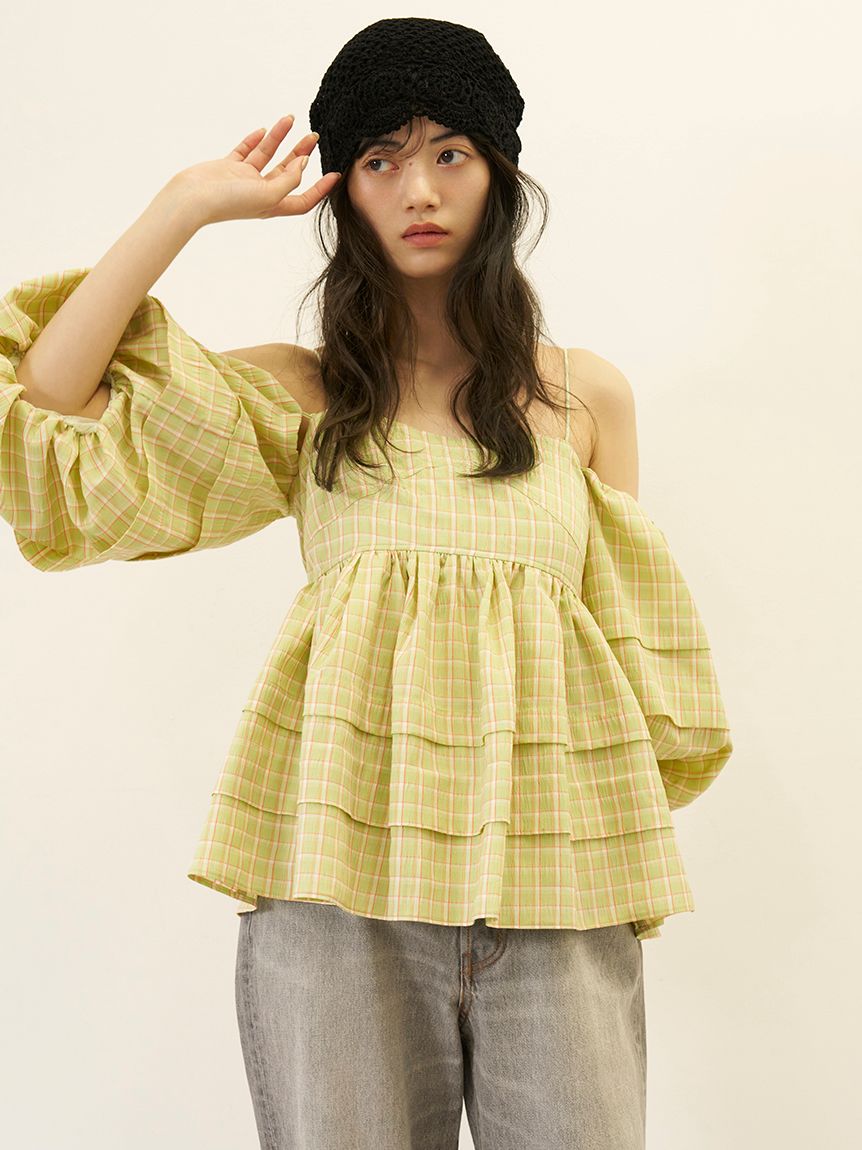 バリエ3wayペプラムビスチェ(ビスチェ)｜トップス｜LILY BROWN（リリー