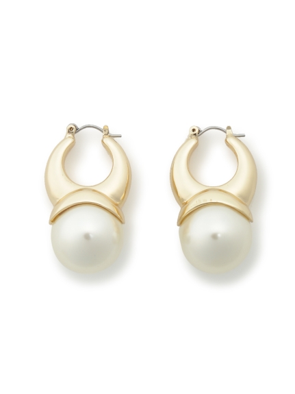 ボリュームボールピアス