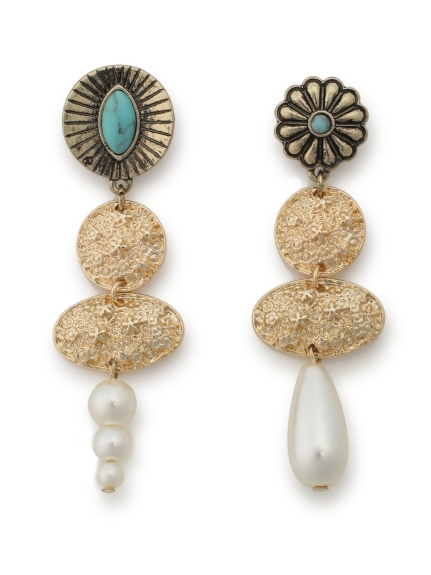 ウエスタンパールピアス