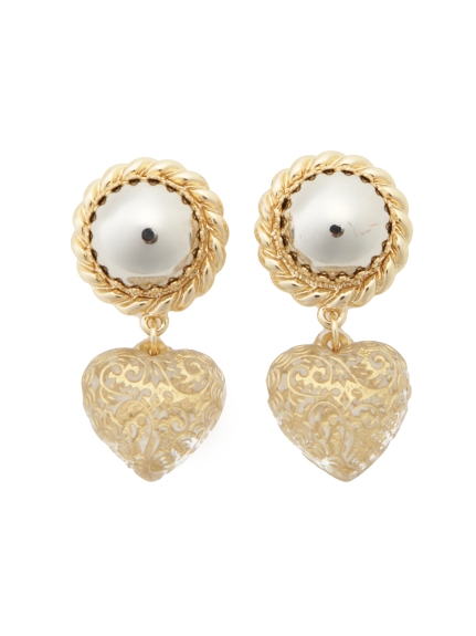 オリエンタルハートイヤリング