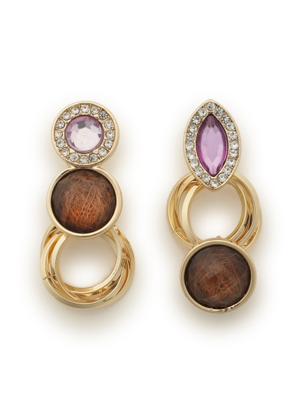 アシメビジューピアス