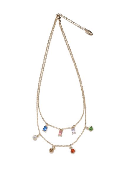 カラフルストーンネックレス(雑貨)｜ファッション雑貨｜LILY BROWN