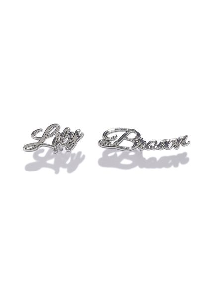 ロゴピアス✳︎超美品 LILY BROWNロゴピアス(ピアス)｜アクセサリー｜LILY BROWN（リリー