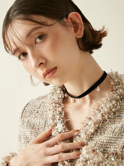 リリーブラウン　マルチパールネックレス ロングパールネックレス(雑貨)｜ファッション雑貨｜LILY BROWN